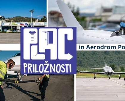 Mladi spoznali delo na letališču