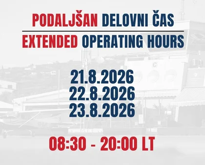 Dalj&scaron;e obratovanje letali&scaron;ča
